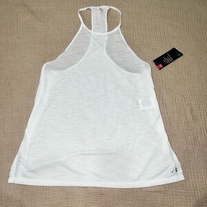 Under Armour White Athletic Tank